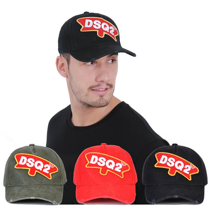 New-DSQ2 2025-21 Adjustable Embroidery Hat