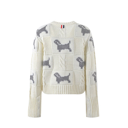 1229-17 Miss Puppy Crewneck Sweater