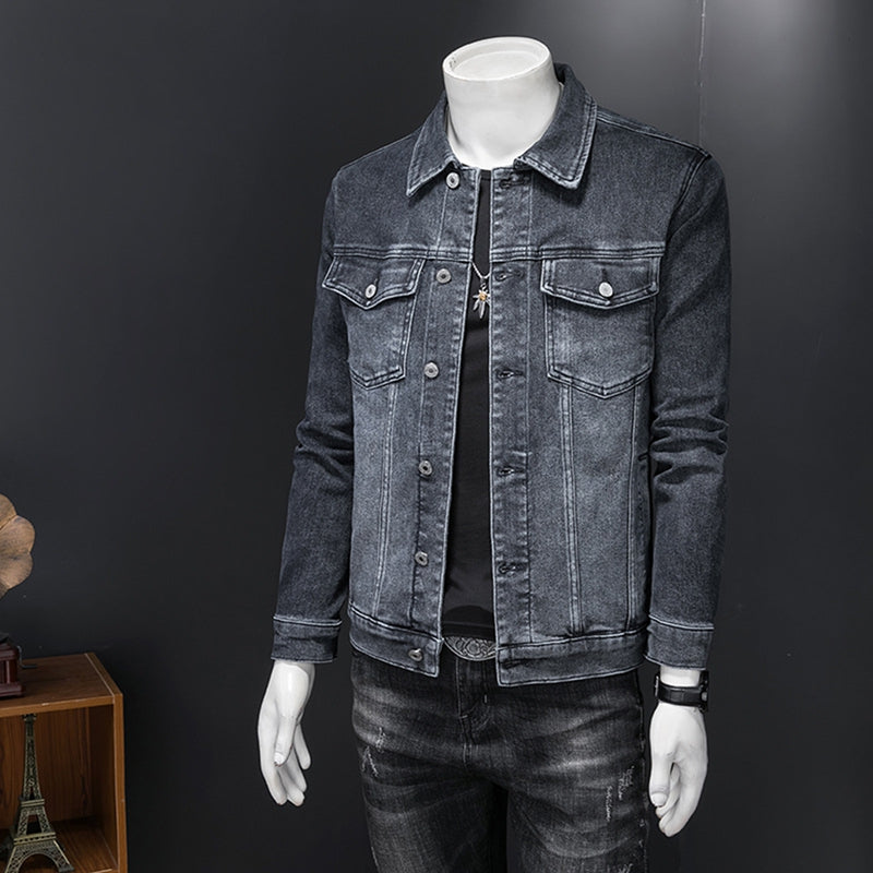 New DSQ2-2025-07 Men's Fashion Denim Jacket For Warmth