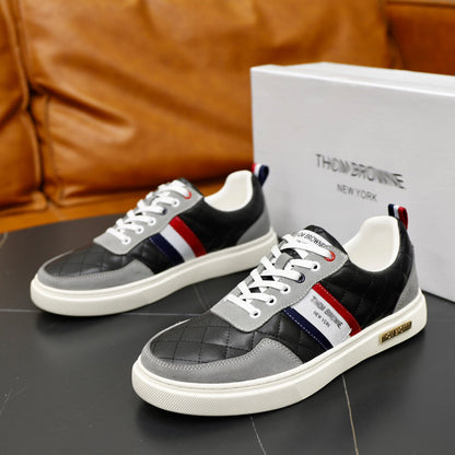 1229-23 Men's Genuine leather Sneakers