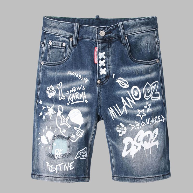 DSQ2 Fashion Men's  Denim Shorts