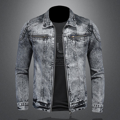 New DSQ2-2025-12 Men's Fashion Denim Jacket For Warmth