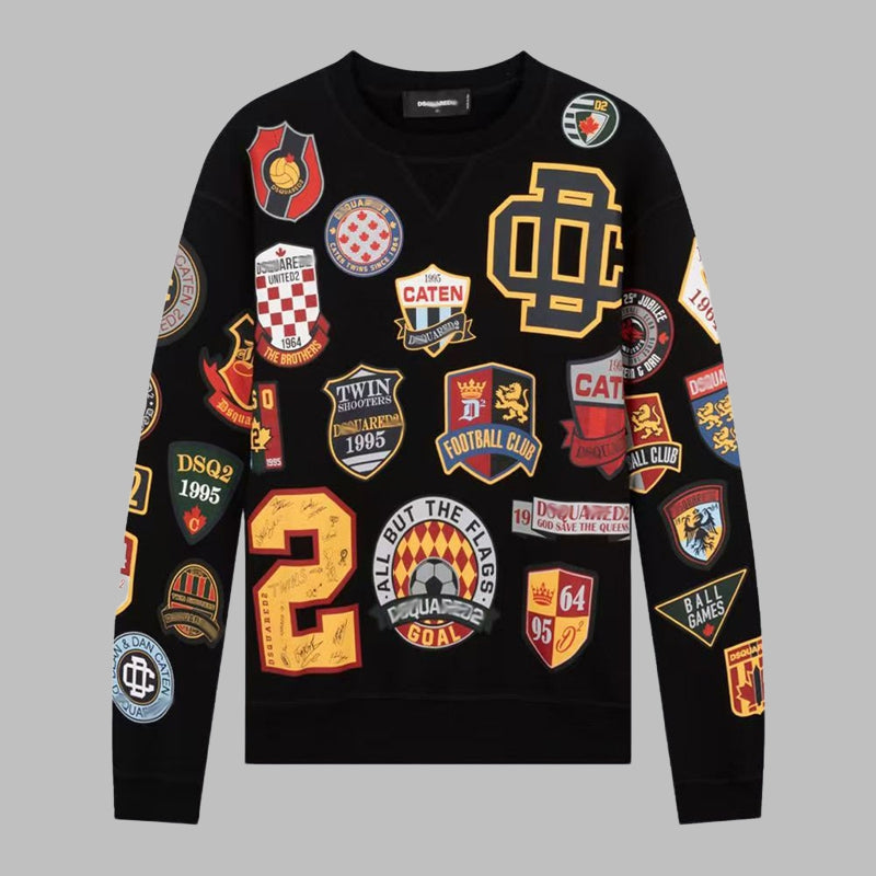 DSQ2 Fashion Men's Casual Sweatshirt
