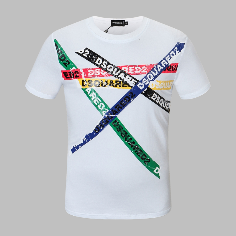 DSQ2 Fashion  Men's  Short Sleeve T-Shirt