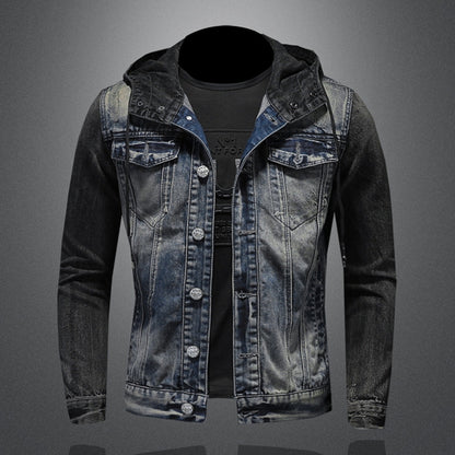 New DSQ2-2025-13 Men's Fashion Denim Jacket For Warmth