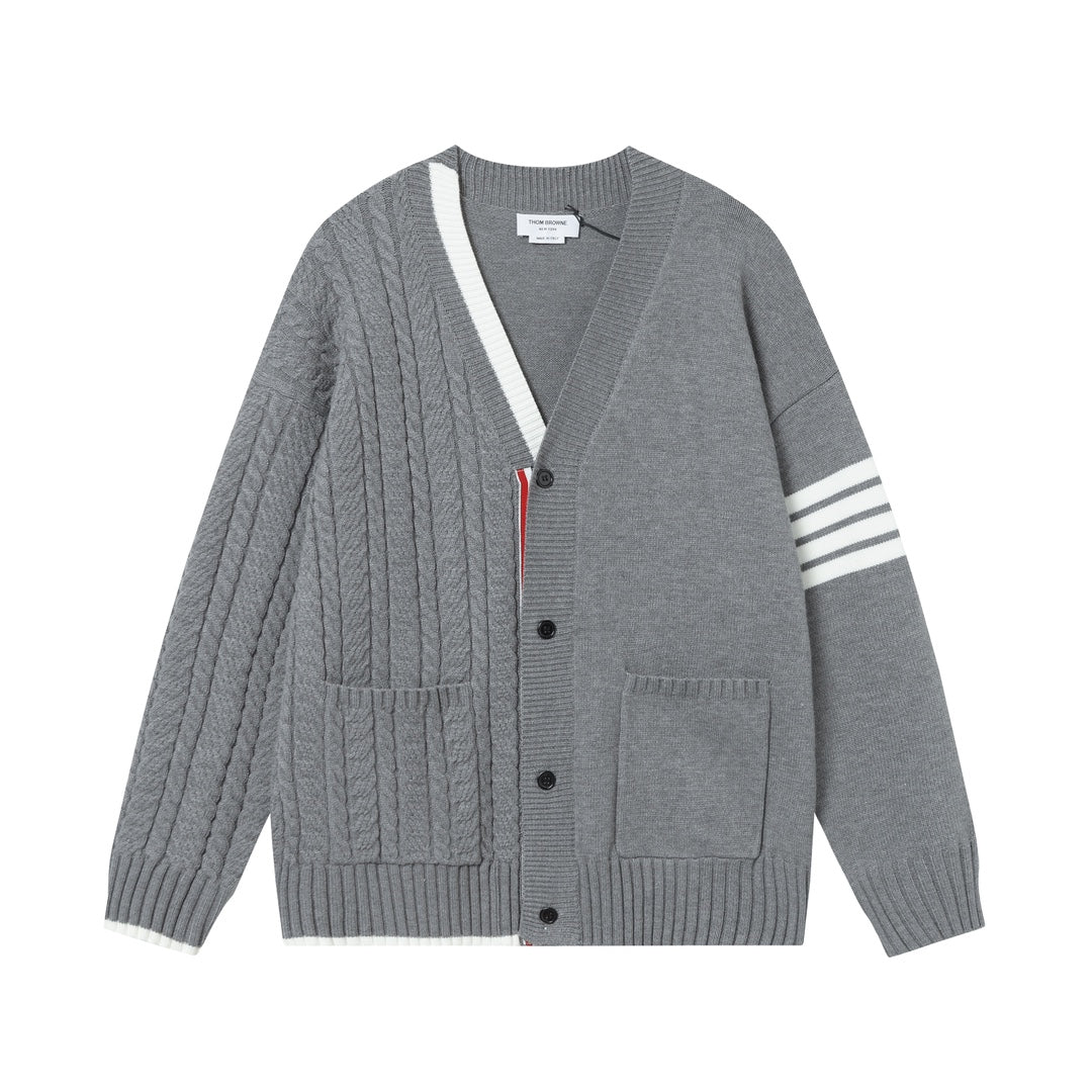 `1230-9 Men's Oversized Sweater Jacket