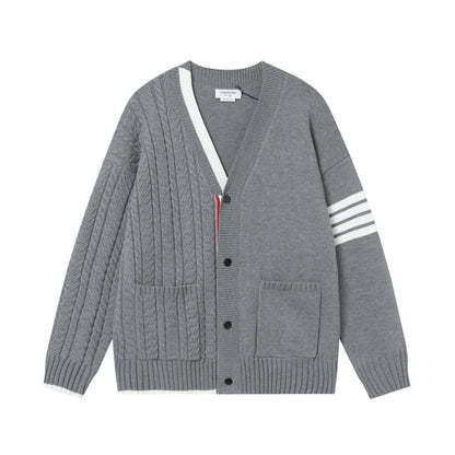 `1230-9 Men's Oversized Sweater Jacket