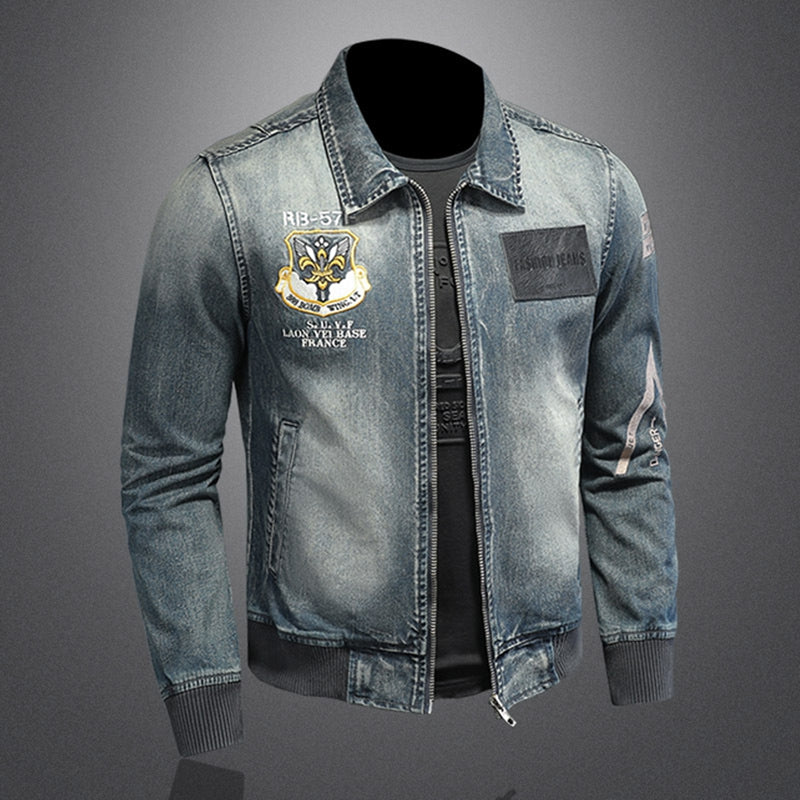 New DSQ2-2025-17 Men's Fashion Denim Jacket For Warmth