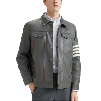 `1230-4 Men's Leather jacket