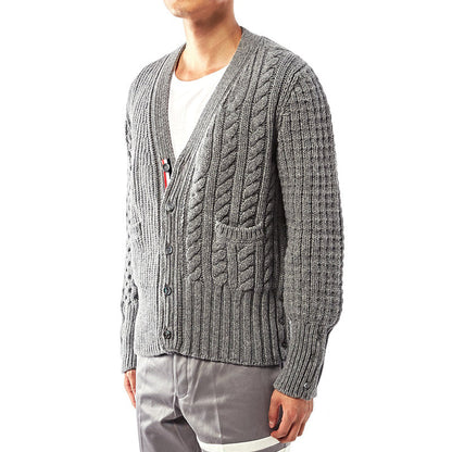 1229-34 Men's Thickened Cardigan