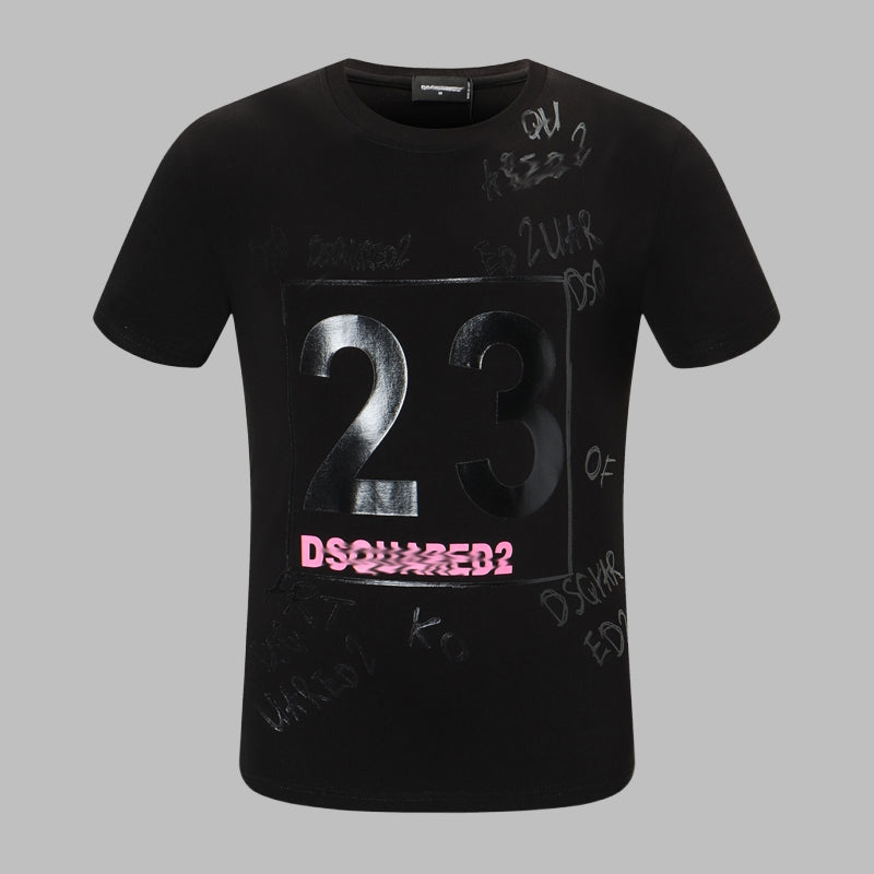 DSQ2 Fashion  Men's  Short Sleeve T-Shirt
