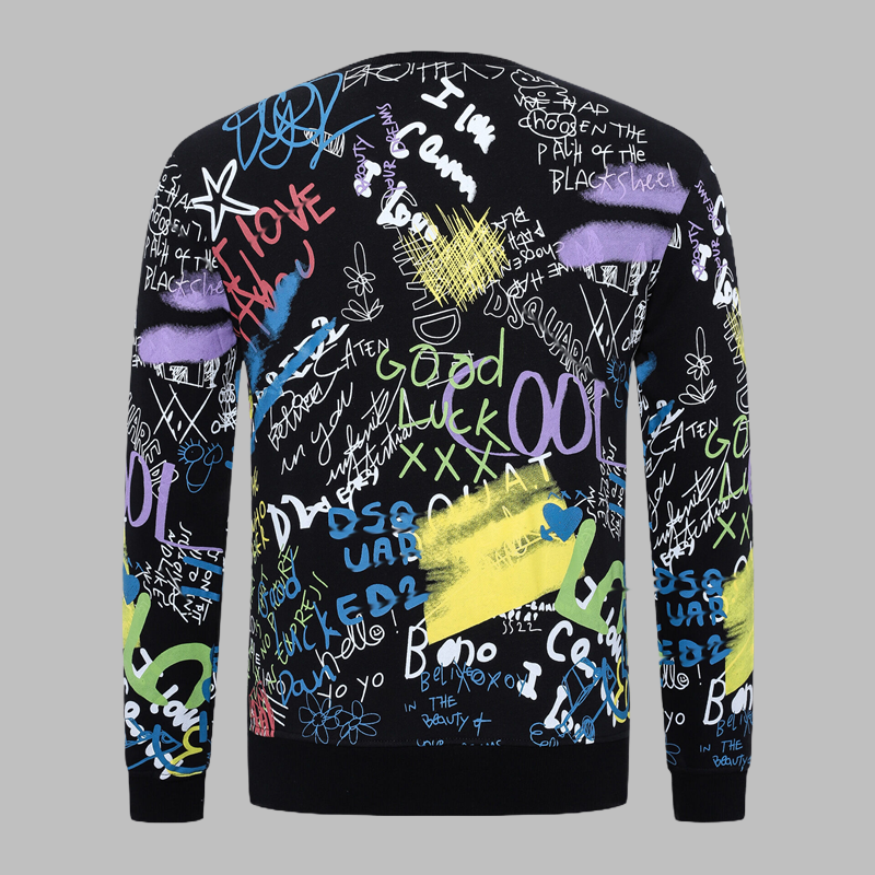 DSQ2 Fashion Men's Casual Sweatshirt