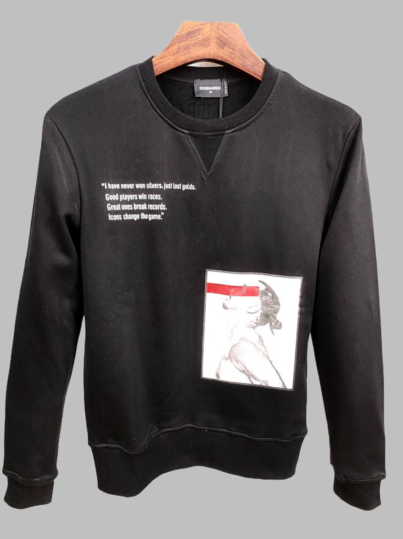 DSQ2 Fashion Men's Casual Sweatshirt
