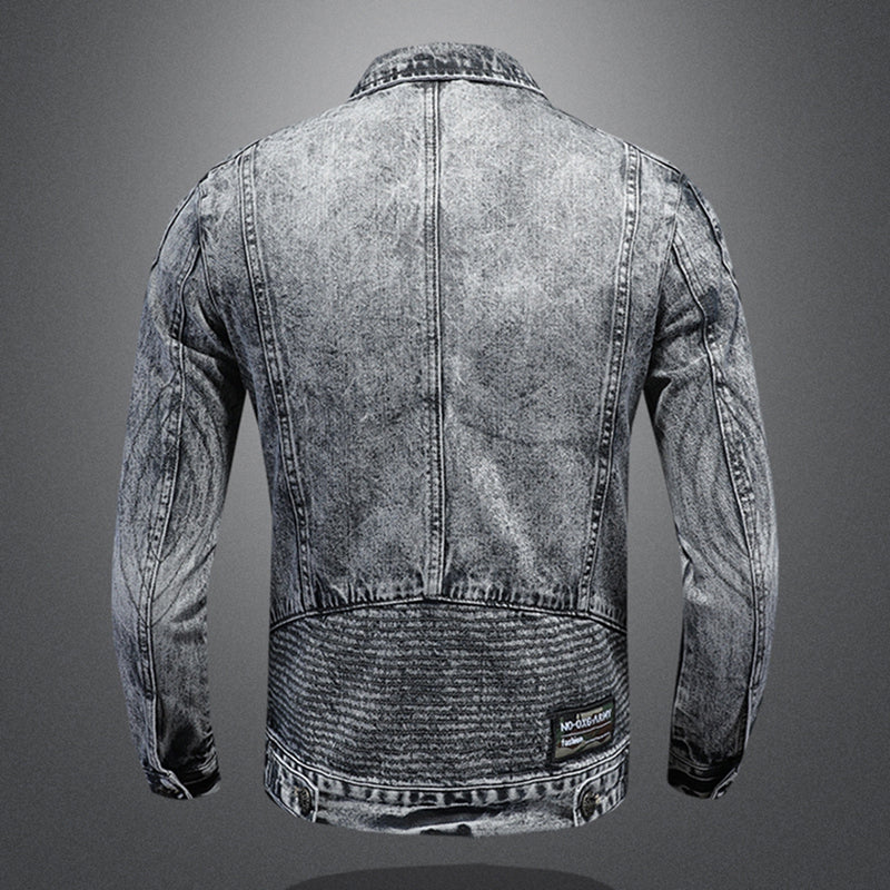 New DSQ2-2025-12 Men's Fashion Denim Jacket For Warmth