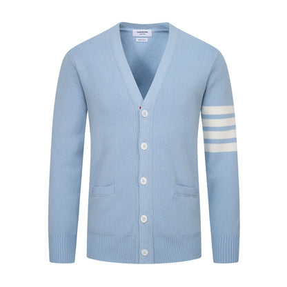 1229-38 Men's Four-bar Cardigan