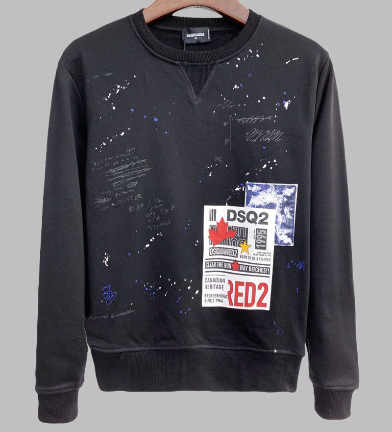 DSQ2 Fashion Men's Casual Sweatshirt
