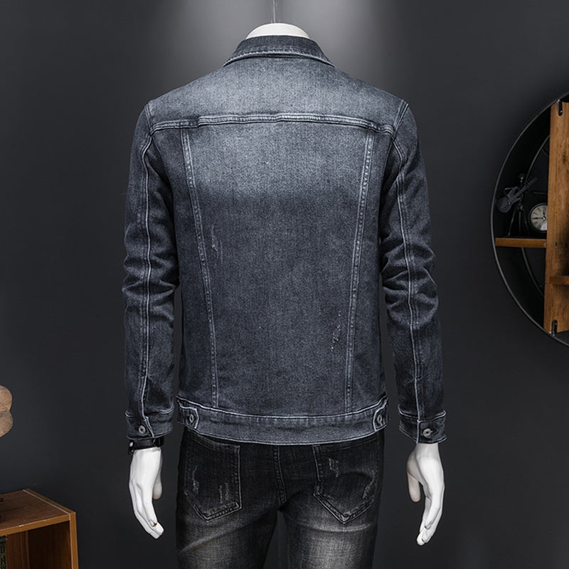 New DSQ2-2025-07 Men's Fashion Denim Jacket For Warmth