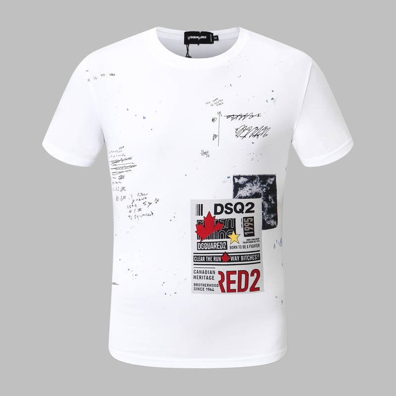 DSQ2 Fashion  Men's  Short Sleeve T-Shirt
