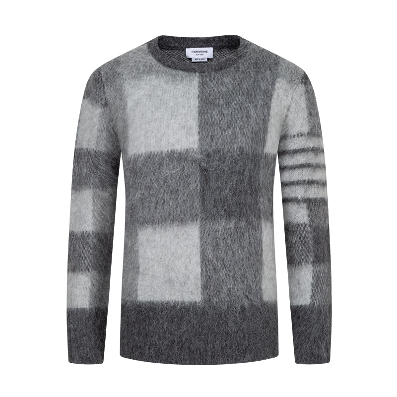 1229-40 Men's Square Sweater