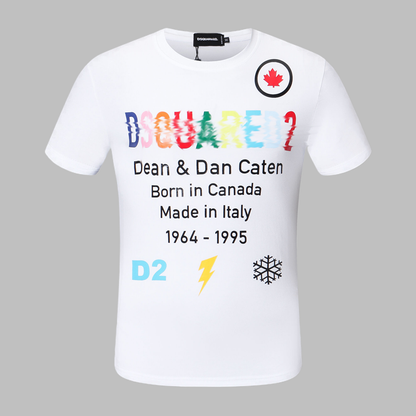 New-DSQ2 Print 2025-44 Man T-shirt