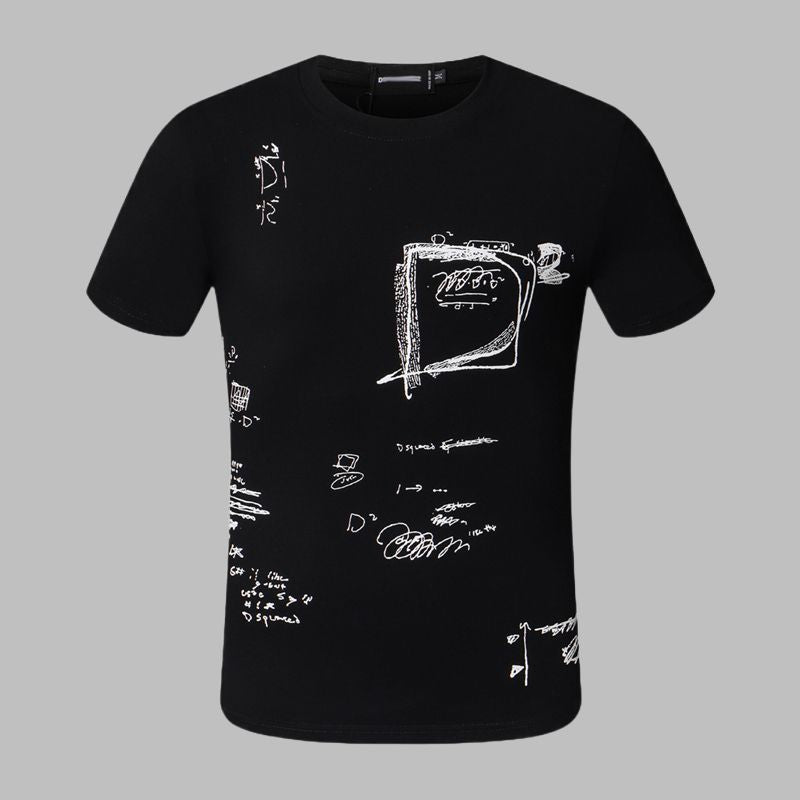 DSQ2 Fashion  Men's  Short Sleeve T-Shirt