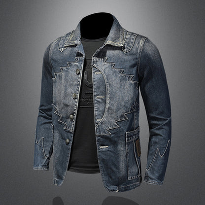 New DSQ2-2025-22 Men's Fashion Denim Jacket For Warmth