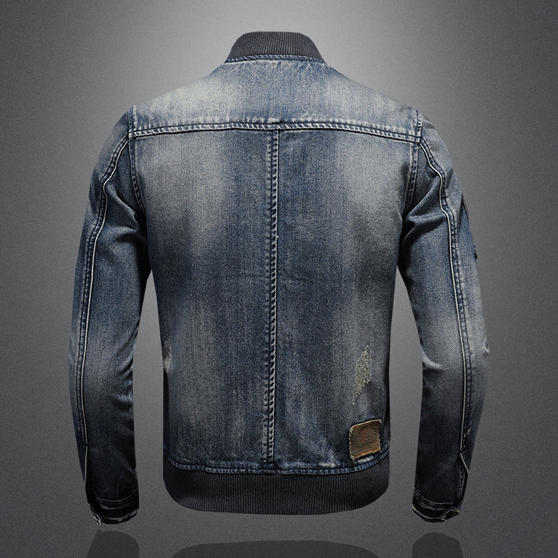 New DSQ2-2025-20 Men's Fashion Denim Jacket For Warmth