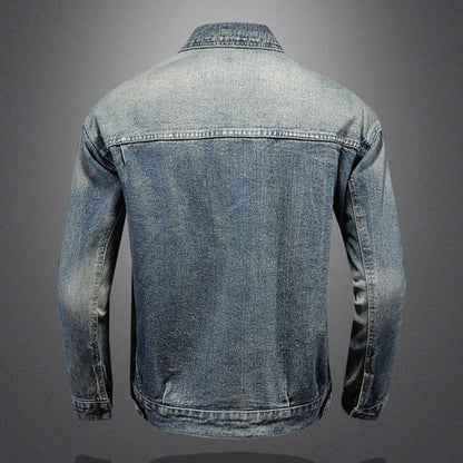 New DSQ2-2025-11 Men's Fashion Denim Jacket For Warmth