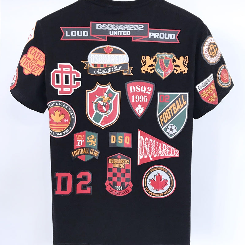 DSQ2 Fashion  Men's  Short Sleeve T-Shirt