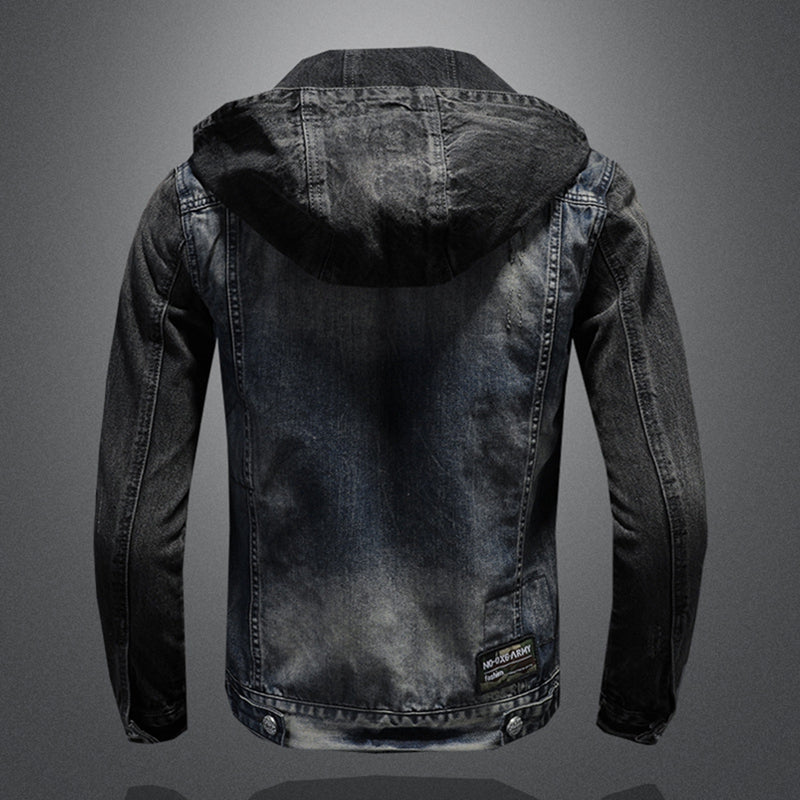 New DSQ2-2025-13 Men's Fashion Denim Jacket For Warmth