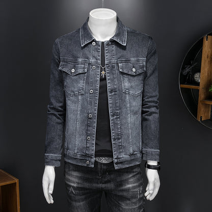 New DSQ2-2025-07 Men's Fashion Denim Jacket For Warmth