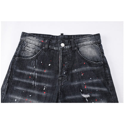 New Arrival-DSQ2-2025-13 Fashion Men's Shorts Jeans