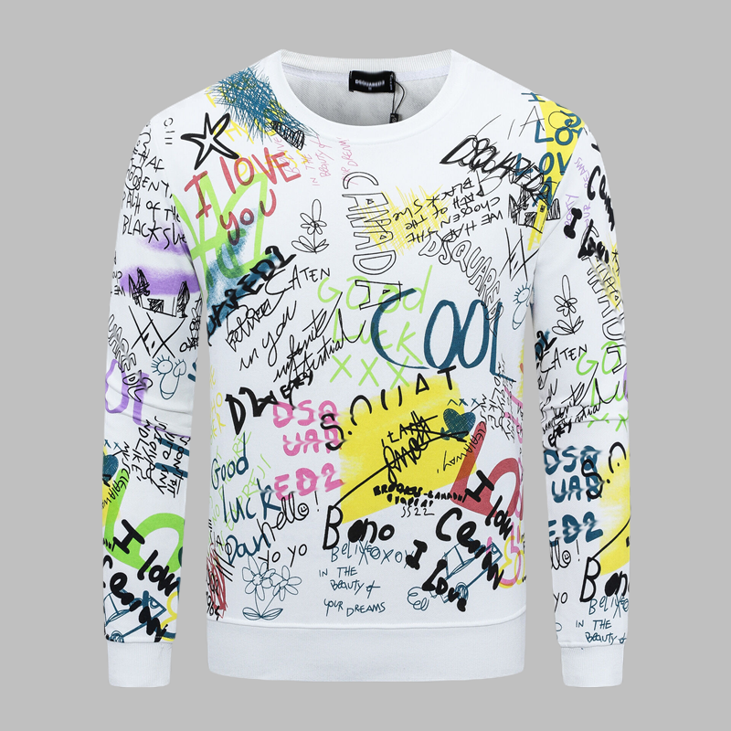 DSQ2 Fashion Men's Casual Sweatshirt