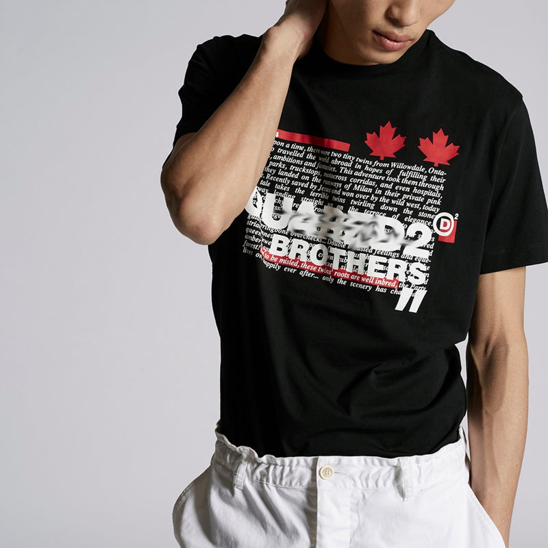 DSQ2 Fashion  Men's  Short Sleeve T-Shirt