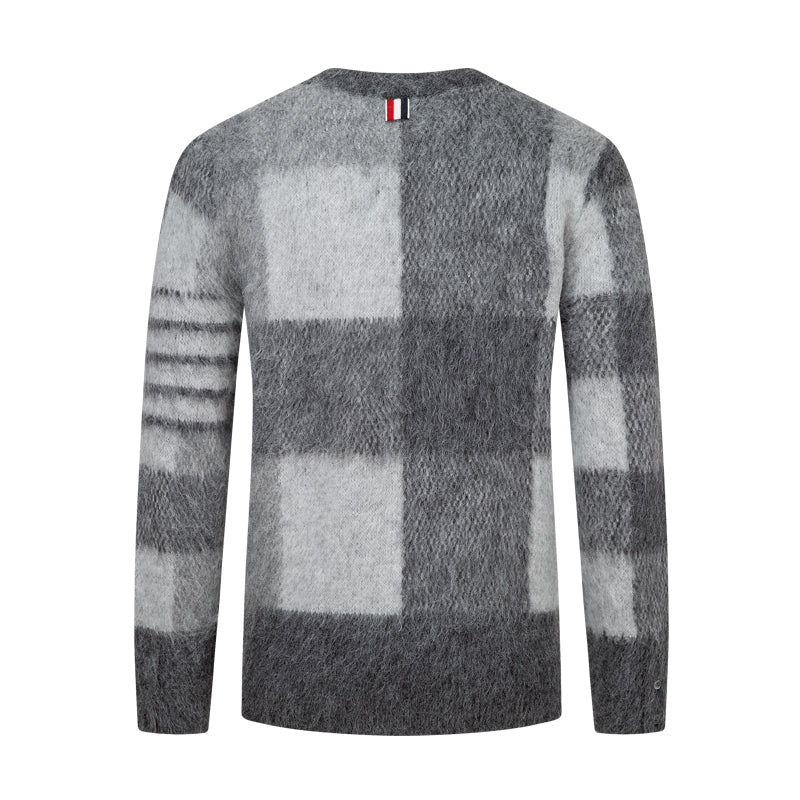 1229-40 Men's Square Sweater