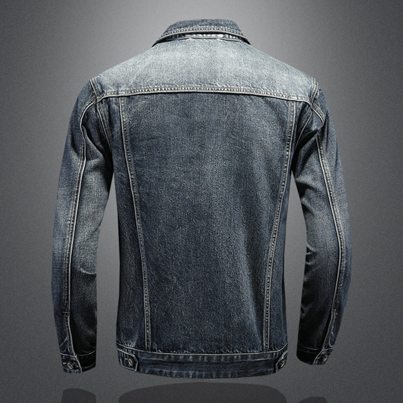 New DSQ2-2025-09 Men's Fashion Denim Jacket For Warmth