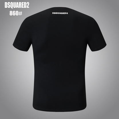 New-DSQ2 Print 2025-32 Man T-shirt