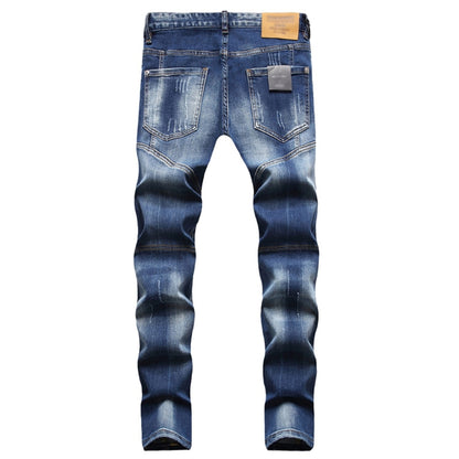 New DSQ2-2025-22 Fashion Mip-Mop Men's Jeans Trousers