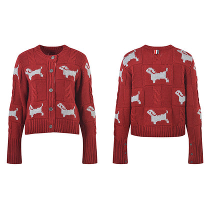 1229-17 Miss Puppy Crewneck Sweater