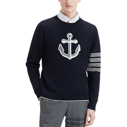 1229-31 Men's  Anchor sweater