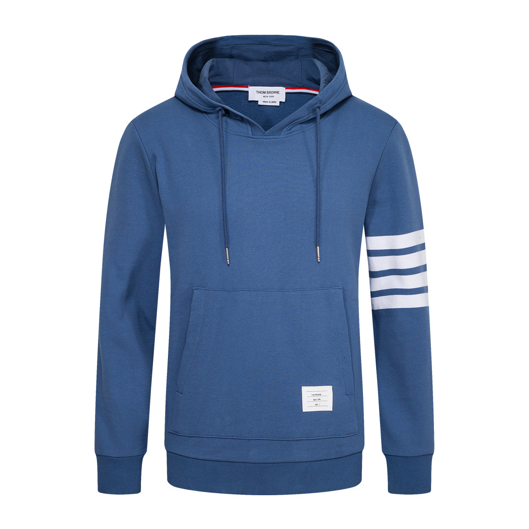 1229-27 Men'4 Bars Couples Hoodie