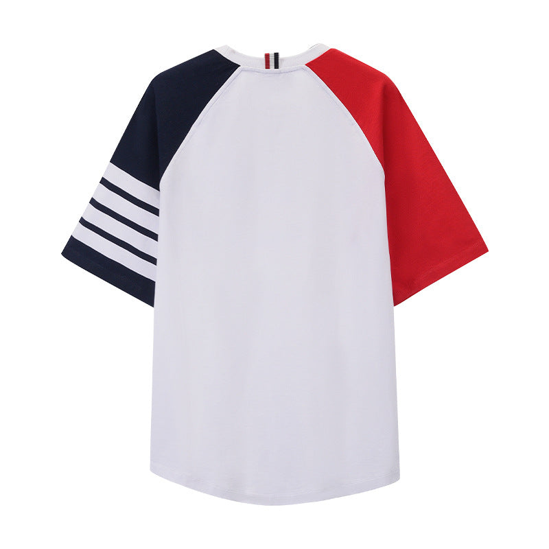 1229-4 Men's Colorblock T-shirt