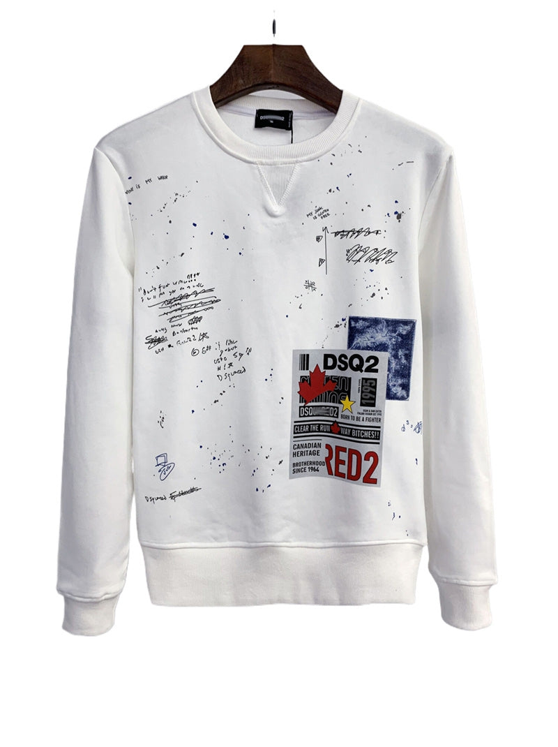 New Arrival-DSQ2-2025-19 Men's Fashion Long Sleeve T-Shirt