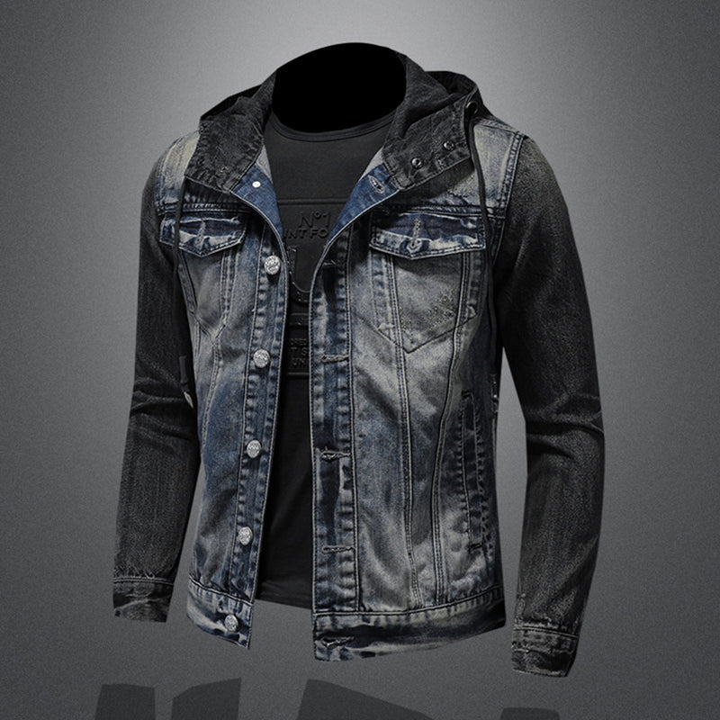 New DSQ2-2025-13 Men's Fashion Denim Jacket For Warmth