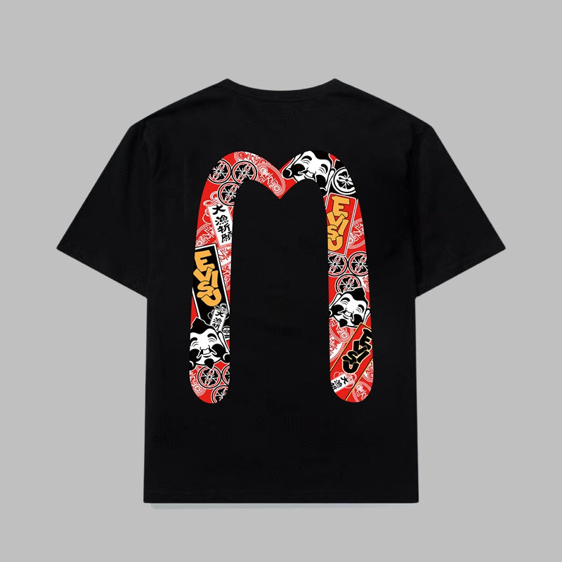 2026 Evisu Men's  New T-Shirt