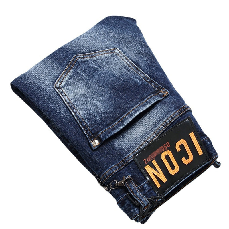 New DSQ2-2025-12 Fashion Mip-Mop Men's Jeans Trousers