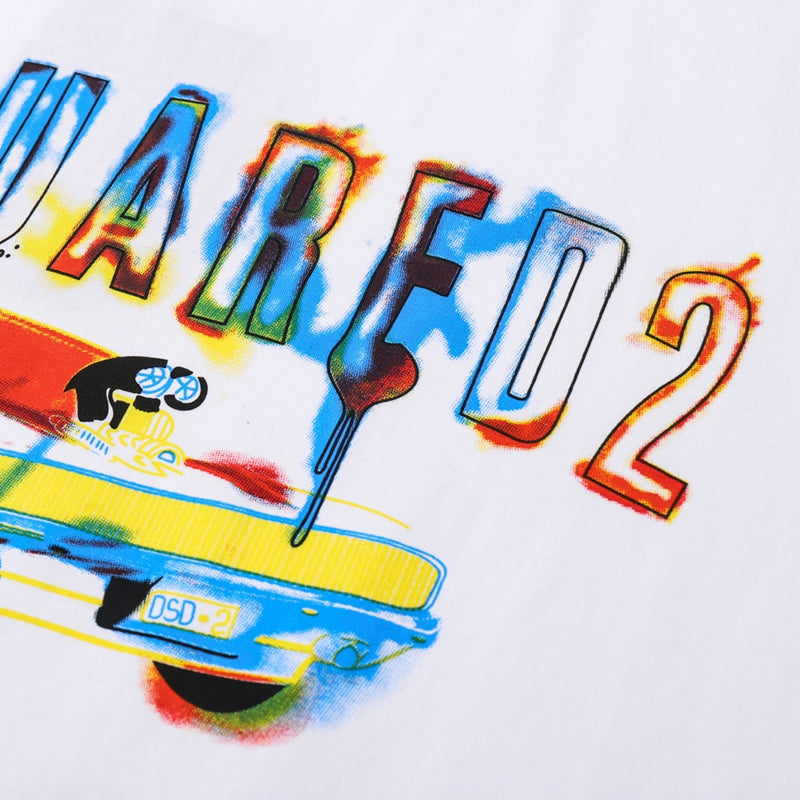 New-DSQ2 Print 2025-21 Man T-shirt