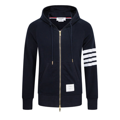 1229-31 Men' Four-bar Hoodie