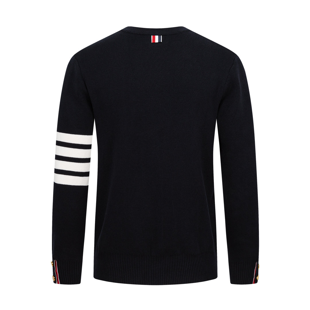 1229-42 Men's Four-bar Knitwear