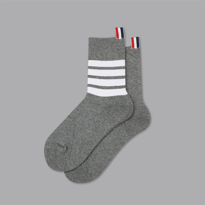 1229-27 Men's Unisex casual mid-calf socks